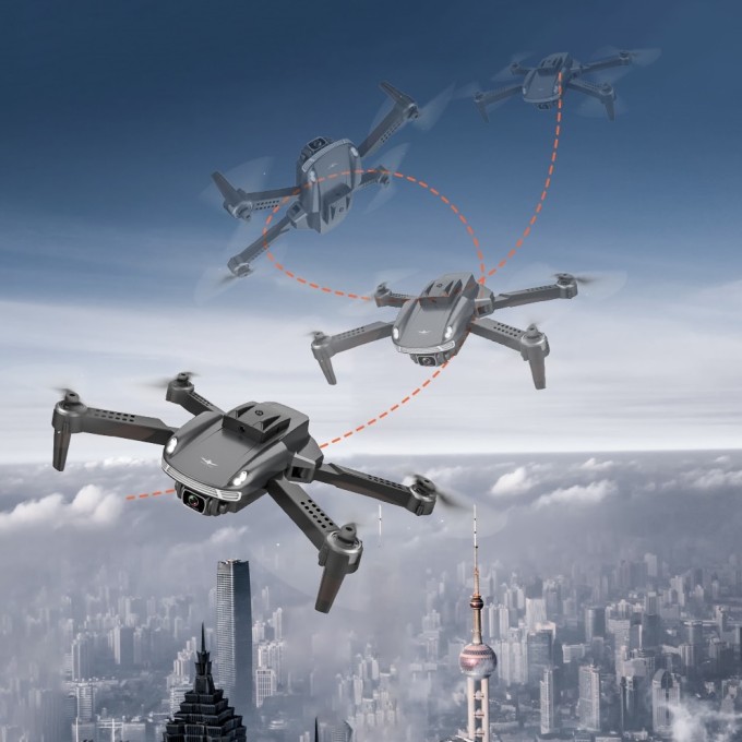 AERIUM KF 4K Dual Camera drone oranje - 2 batterijen