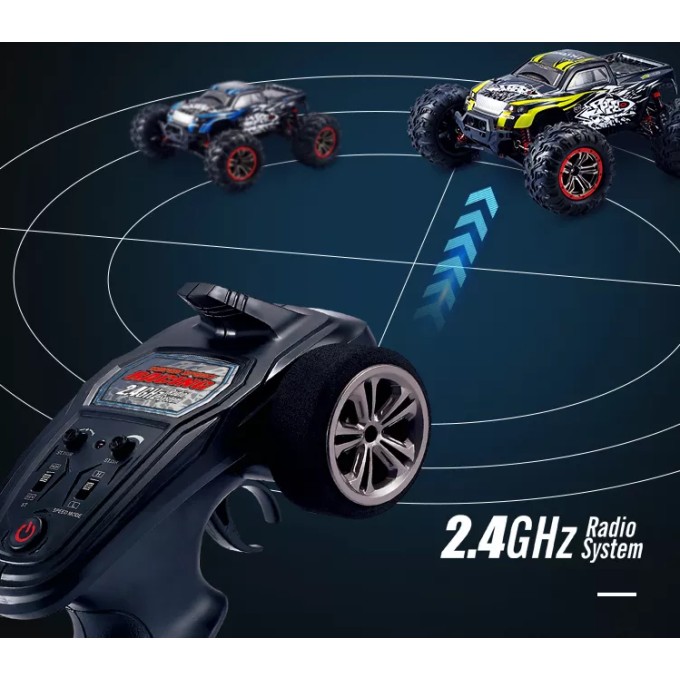Off-road RC auto AERIUM HOSHI SPEED (1:10) blauw - 2 batterijen