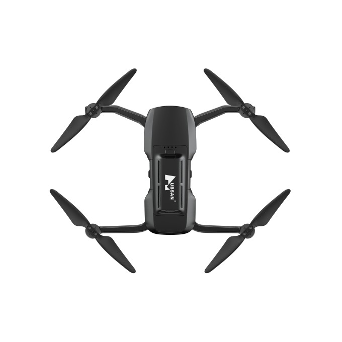 AERIUM Hubsan Blackhawk 2 GPS 4K Combo zwart drone - 2 batterijen AERIUM Hubsan Blackhawk 2 GPS 4K Combo zwart drone - 2 batterijen