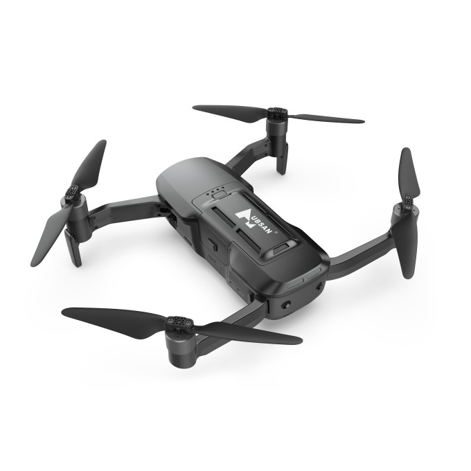 AERIUM Hubsan Blackhawk 2 GPS 4K Combo zwart drone - 2 batterijen AERIUM Hubsan Blackhawk 2 GPS 4K Combo zwart drone - 2 batterijen