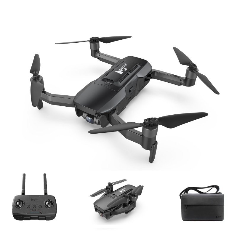 AERIUM Hubsan Blackhawk 2 GPS 4K Combo zwart drone - 2 batterijen AERIUM Hubsan Blackhawk 2 GPS 4K Combo zwart drone - 2 batterijen