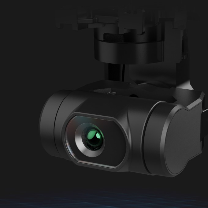 AERIUM Hubsan Blackhawk 2 GPS 4K Combo zwart drone - 2 batterijen AERIUM Hubsan Blackhawk 2 GPS 4K Combo zwart drone - 2 batterijen