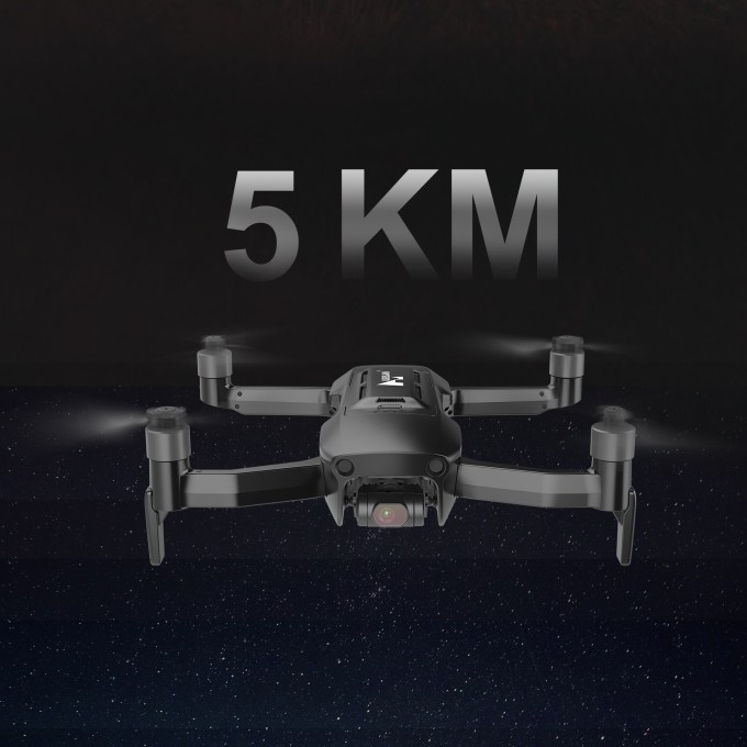 AERIUM Hubsan Blackhawk 2 GPS 4K Combo zwart drone - 2 batterijen AERIUM Hubsan Blackhawk 2 GPS 4K Combo zwart drone - 2 batterijen