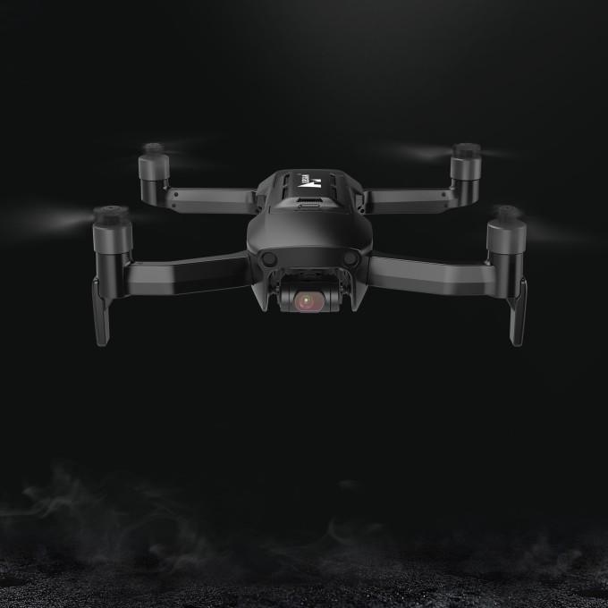 AERIUM Hubsan Blackhawk 2 GPS 4K Combo zwart drone - 2 batterijen AERIUM Hubsan Blackhawk 2 GPS 4K Combo zwart drone - 2 batterijen
